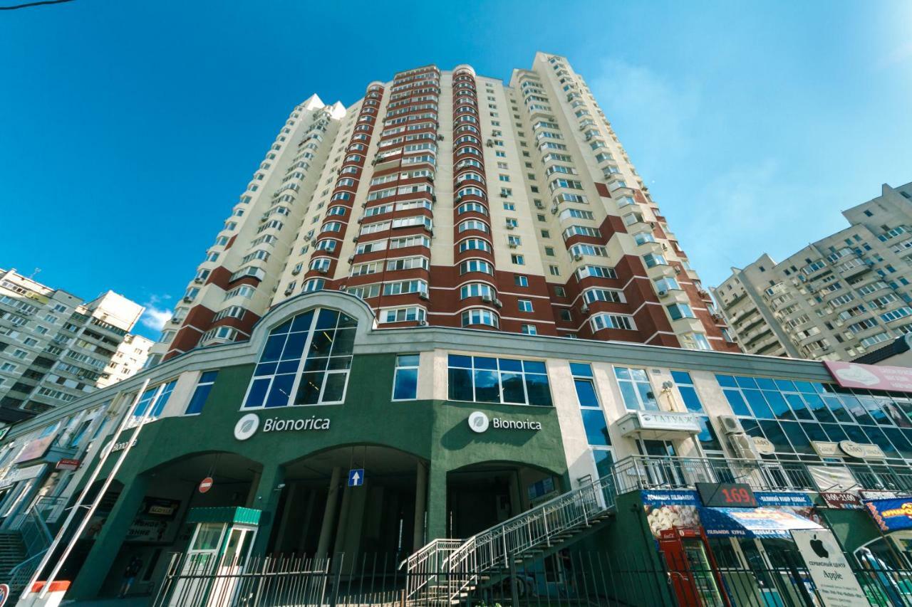 Люкс Апартаменты С 3 Комнатами Княжий Затон Kyiv Exterior photo