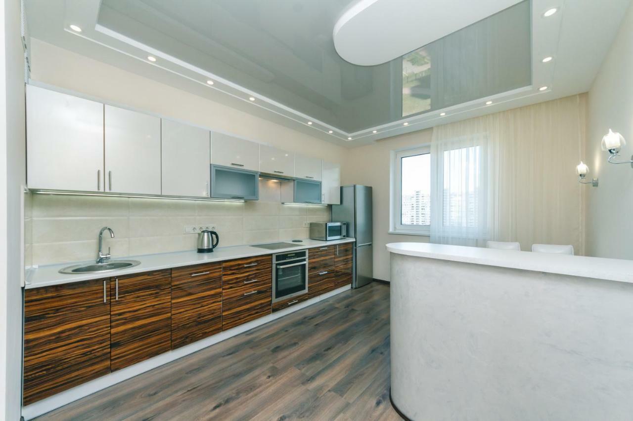 Люкс Апартаменты С 3 Комнатами Княжий Затон Kyiv Exterior photo